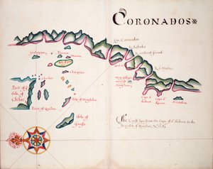 Coronadoes, jihoamerické pobřeží Tichého oceánu od William Hack