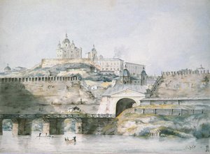 Pohled na město Smolensk, 1787 od William Hadfield