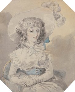 Slečno Charlotte Sandby od William Hamilton