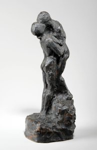 Maquette for The Kiss, c.1916 (malovaná omítka) (viz také 440230)