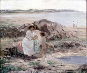 Na břehu od William Hanna Clarke