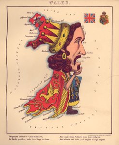 Zeměpisná legrace - humorné nástiny různých zemí s úvodem a popisnými řádky LOC 84675540-8 od William Harvey