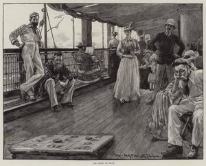 Život na moři na australské lodi od William Hatherell