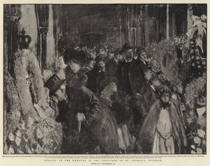 Při pohledu na věnce v klášterech svatého Jiří, Windsor od William Hatherell