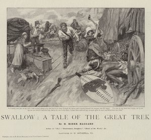 Vlaštovka, Příběh velkého putování od William Hatherell