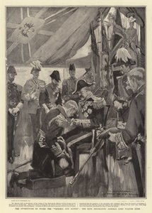 Investitura na palubě Victorie a Alberta, král dekorující admirál lord Walter Kerr od William Hatherell