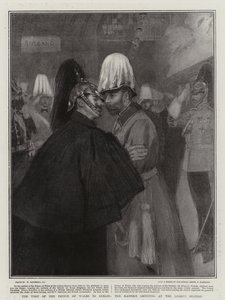Návštěva prince z Walesu v Berlíně, Kaiserův pozdrav na nádraží Lehrte od William Hatherell