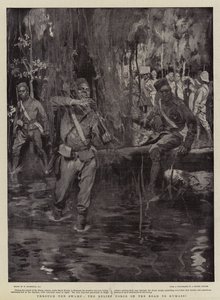 Přes Swamp, pomocná síla na cestě do Kumasi