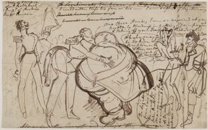 Polibek na kongresu, 1818 od William Heath