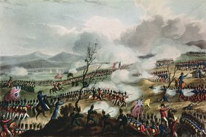 Bitva u Nivelle, 10. listopadu, 1813, vyryl Thomas Sutherland, 1813