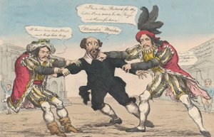 Rival Richards aneb Shakespeare v nebezpečí, 18. května 1814. od William Heath