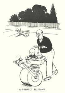 Dokonalý manžel (litho) od William Heath Robinson
