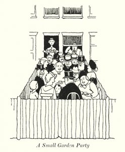 Malá zahradní slavnost (litho) od William Heath Robinson