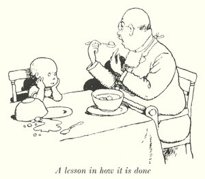 Lekce, jak se to dělá (litho) od William Heath Robinson