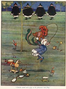 Charlesovi nezáleželo na fíku, takže jeho potěšení skončilo na útěku od William Heath Robinson
