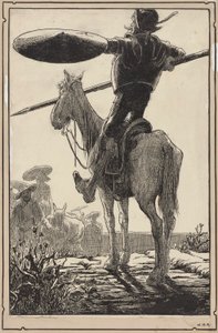 Don Quijote od William Heath Robinson