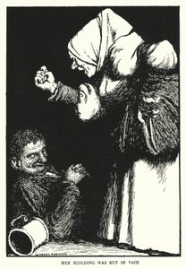 Její napomínání bylo ale marné (litho) od William Heath Robinson