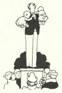 Jak být dokonalým manželem (litho) od William Heath Robinson