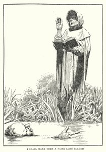 Udělám jim dlouhé kázání (litho) od William Heath Robinson