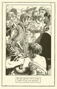 Ilustrace pro Dona Quijota (litho) od William Heath Robinson