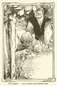 Ilustrace pro Dona Quijota (litho) od William Heath Robinson