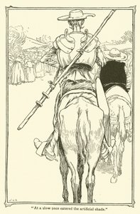 Ilustrace pro Dona Quijota (litho) od William Heath Robinson
