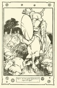 Ilustrace pro Dona Quijota (litho) od William Heath Robinson