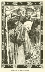 Ilustrace pro Dona Quijota (litho) od William Heath Robinson
