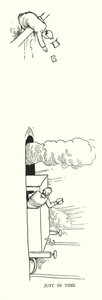 Ilustrace pro Railway Ribaldry od W Heatha Robinsona (litho) od William Heath Robinson