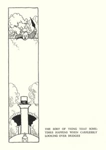 Ilustrace pro Railway Ribaldry od W Heatha Robinsona (litho) od William Heath Robinson