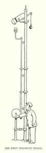 Ilustrace pro Railway Ribaldry od W Heatha Robinsona (litho) od William Heath Robinson
