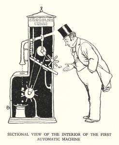 Ilustrace pro Railway Ribaldry od W Heatha Robinsona (litho) od William Heath Robinson