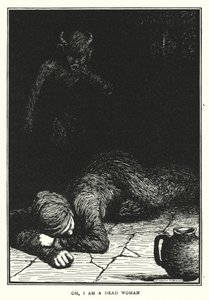 Oh, jsem mrtvá žena (litho) od William Heath Robinson