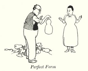 Dokonalá forma (litho) od William Heath Robinson