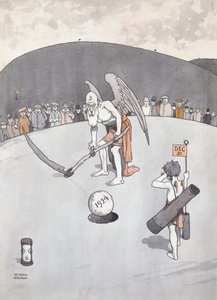 Vyndat staré díry (pero a inkoust) od William Heath Robinson