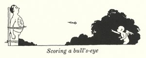 Bodování volského oka (litho) od William Heath Robinson