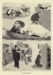 Ukradené polibky od William Heath Robinson