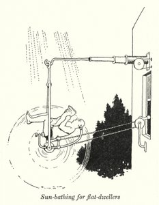 Opalování pro bytové (litho) od William Heath Robinson