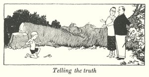 Říkat pravdu (litho) od William Heath Robinson