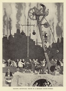 Testování umělých zubů v moderním chrupu funguje od William Heath Robinson