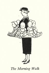 Ranní procházka (litho) od William Heath Robinson