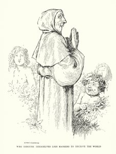 Kteří se maskují jako maskéři, aby oklamali svět (litho) od William Heath Robinson