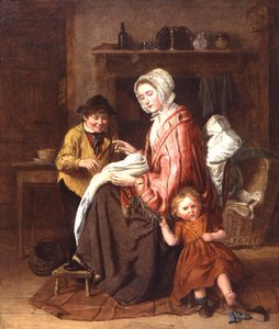 Už ne dítě! c.1860 (olej na plátně)
