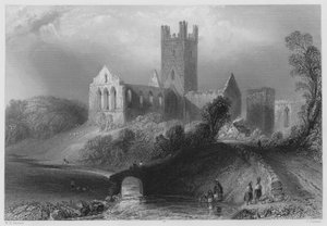 Jerpoint Abbey (rytina)