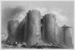 Hrad Limerick (rytina)