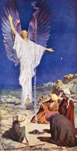 První Noel (barevná litografie)