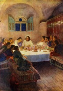 Poslední večeře (barevné lito)