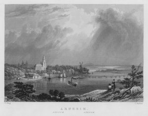 Arnheim (rytina) od William Henry Bartlett