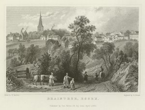 Braintree, Essex od William Henry Bartlett