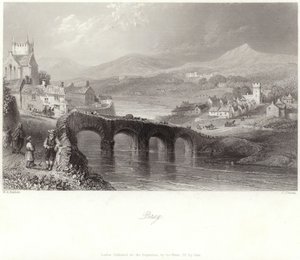 Bray v hrabství Wicklow od William Henry Bartlett